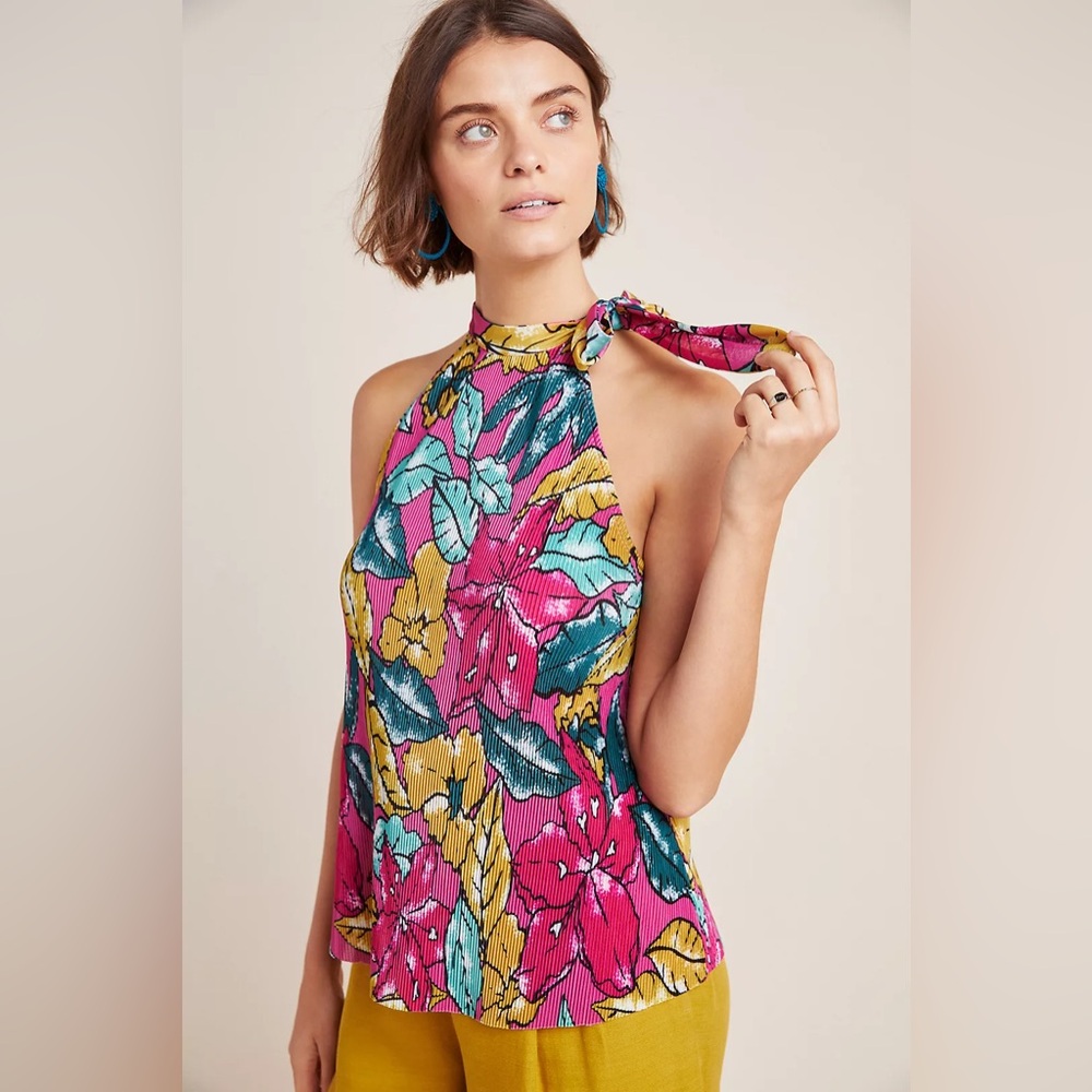 Anthropologie Maeve Glocester Floral Top | Small